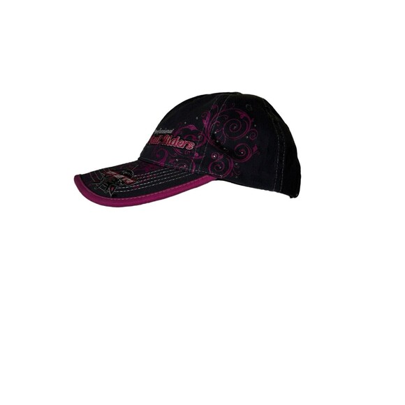 PBR Professional Bull Riding Ladies Pink Grey Outdoor Cap Hat Adjustable- HTF - Picture 6 of 14
